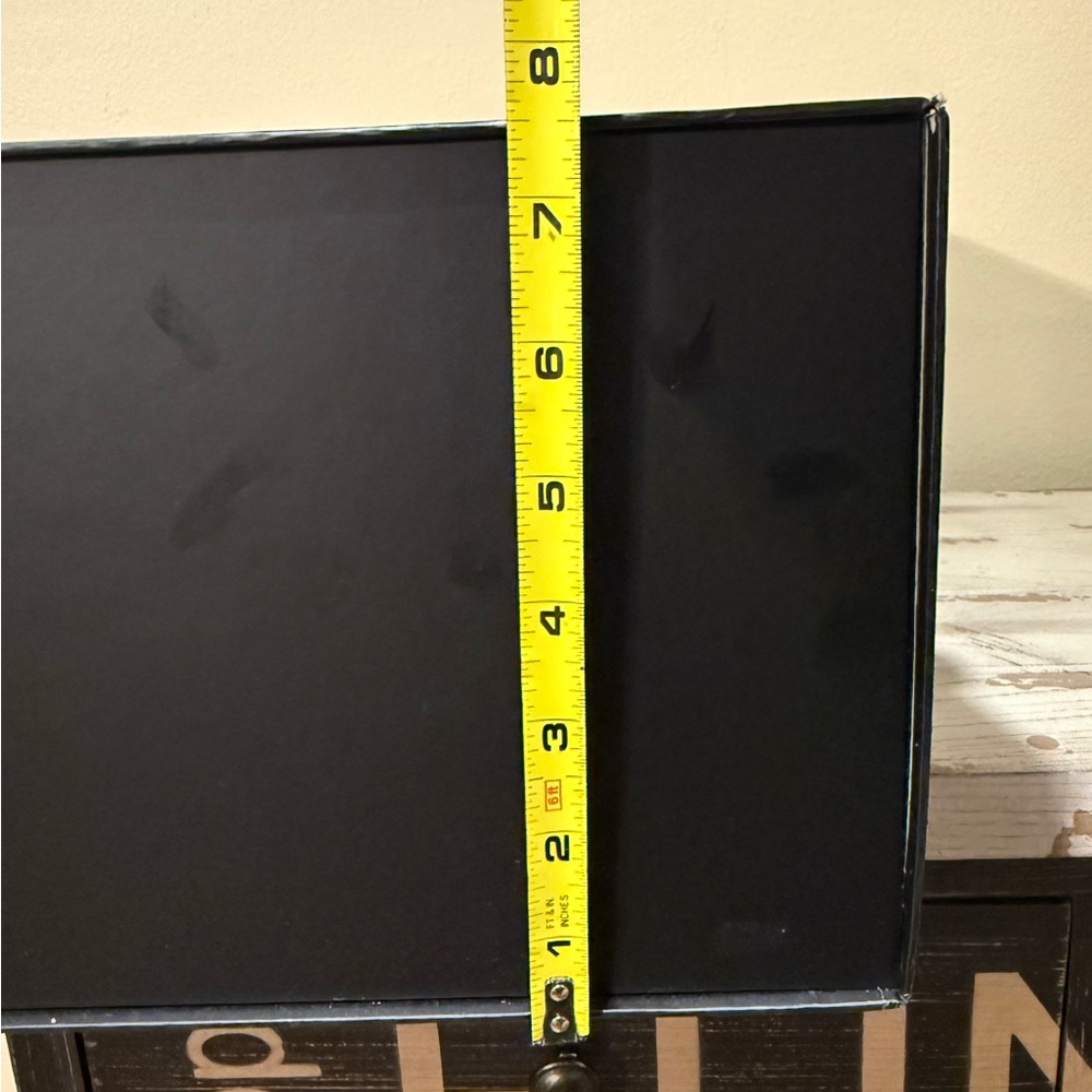 Versace Empty Black Box with Silver Logo - Picture 10 of 12